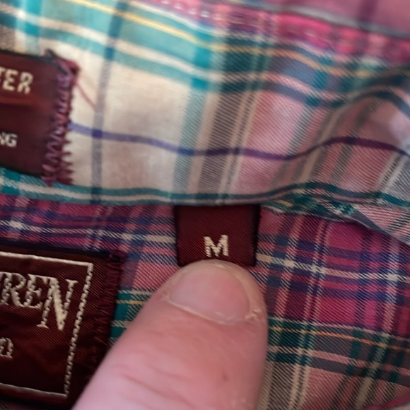 Chaps Ralph Lauren 90’s Men’s Button Down Medium - Picture 4 of 5